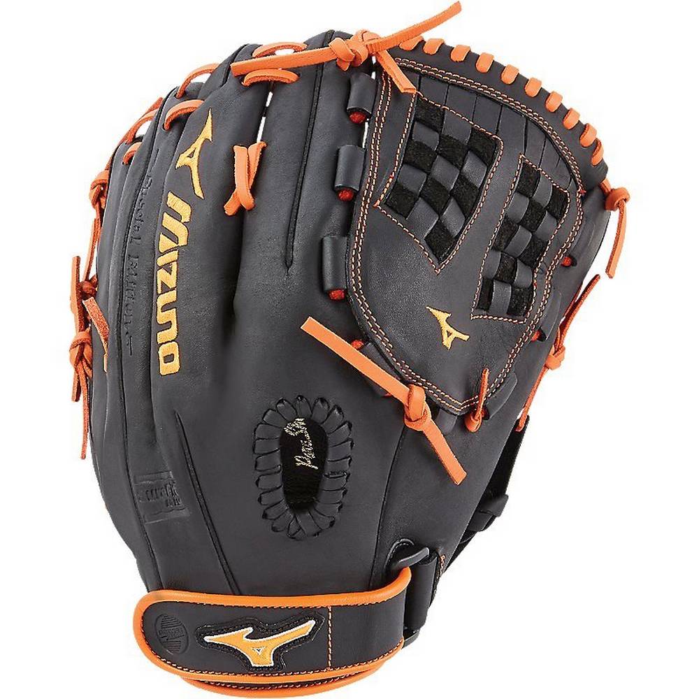 Guantes Mizuno MVP Prime SE Fastpitch 12.5" Mujer Negras/Naranjas Comprar YIHD-79480